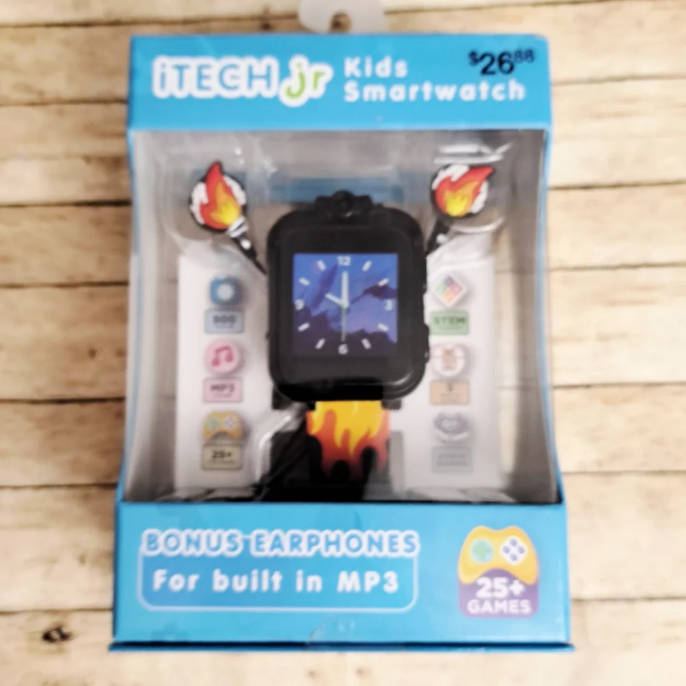 I Tech Jr. B Fire Kids Smartwatch - Black